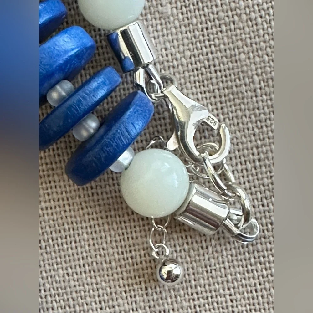 20 Inch Wood bead necklace NWOT - Picture 4 of 12